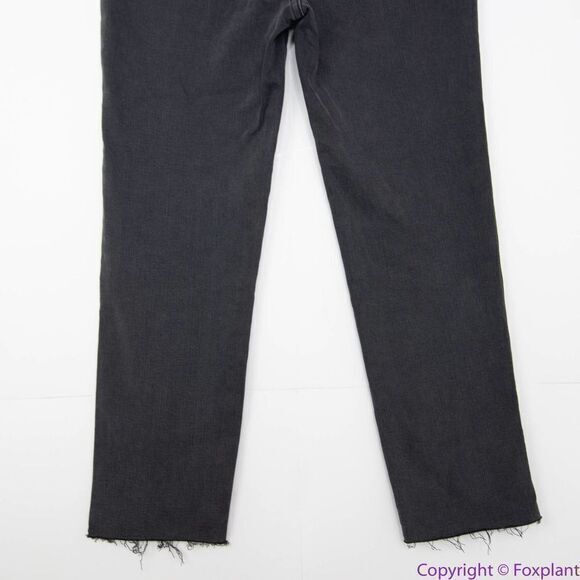 NEW Madewell Stovepipe Jeans in Banberry Wash: Raw-Hem Edition, 28 - Picture 9 of 16